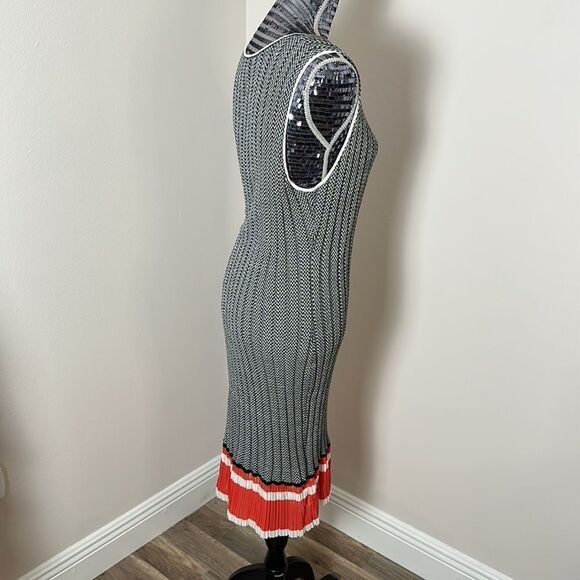 GREY by Jason Wu Chevron Knit Dress size L - Picture 6 of 14